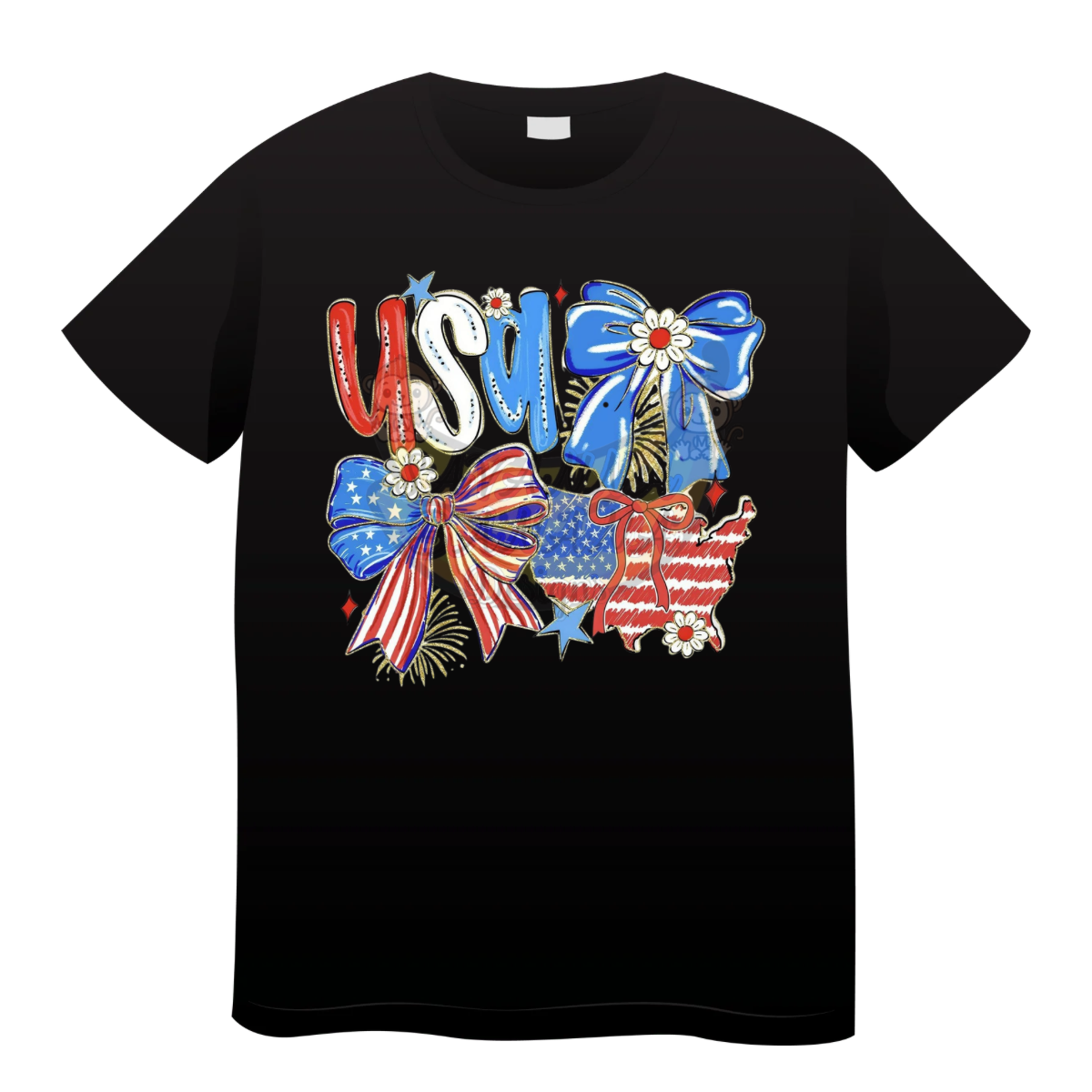 USA with bow Youth