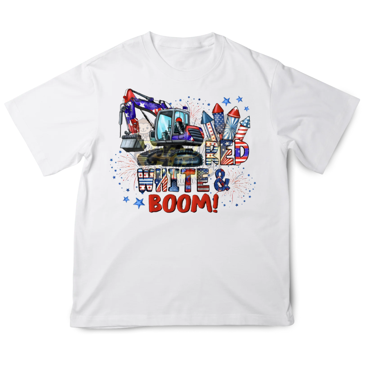Red, white and boom